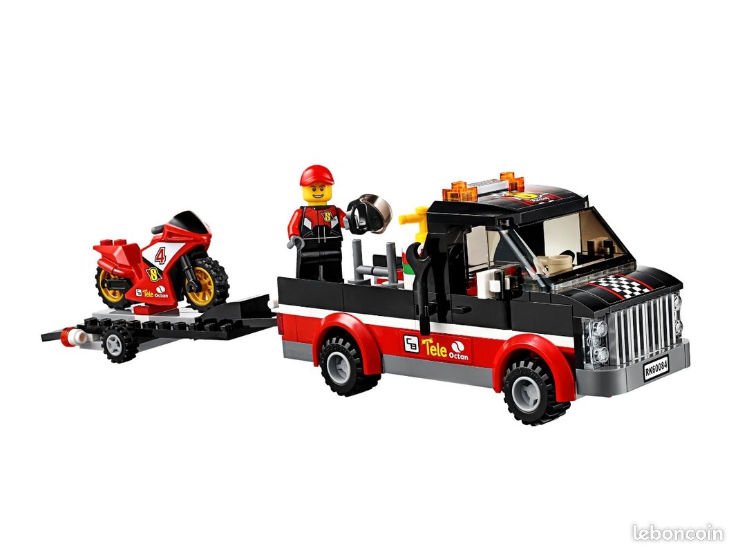 Lego City 60084 - Le transport des motos de course - neuf en boite scellée (image 3)