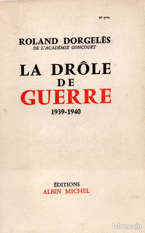 La drole de guerre (image 1)