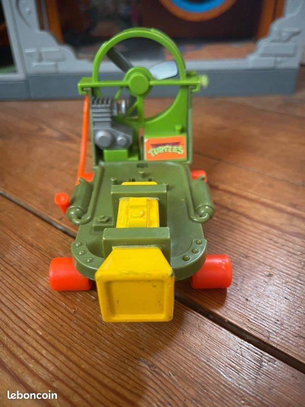 Lot tortues ninja - 1988 - splinter + skate (image 15)