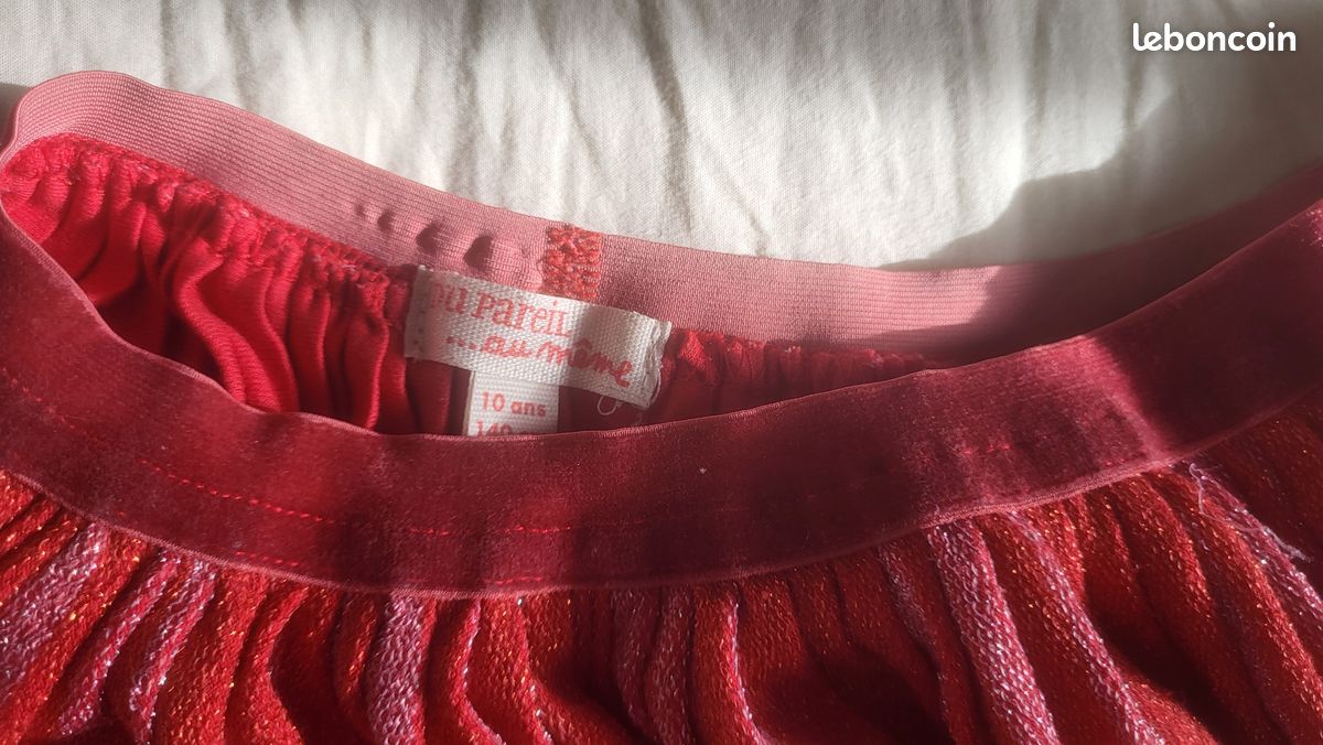 Jupe à Volants DPAM Pour Fille 10 Ans - Multicouleur - Occasion Très Bon état