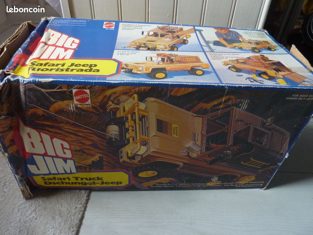 Mattel BIG JIM SAFARI TRUCK N 2268