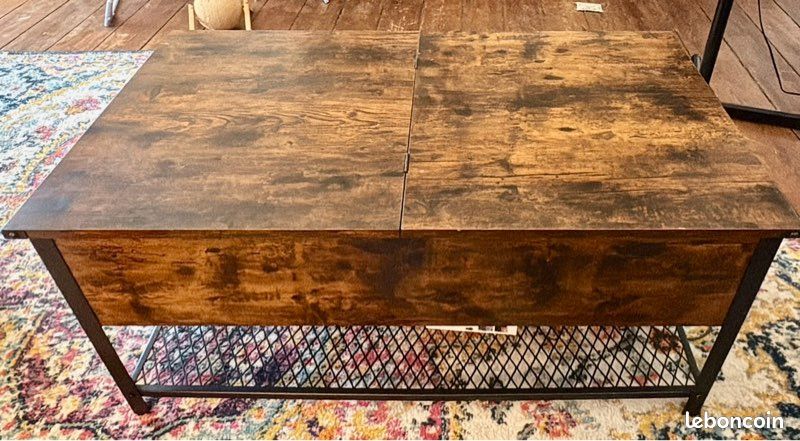 Table basse avec coffre (image 1)