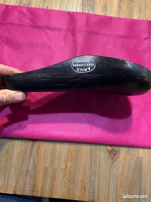 Selle De Vélo Vintage Arius Gran Carrera Special - Cuir Marron - Fabrication Espagnole