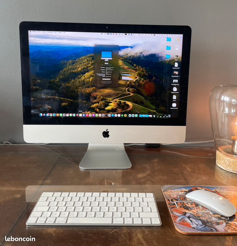 iMac 21,5 Retina 4K 2019 - Intel i5 3 GHz - 32 Go RAM Reconditionné | Occasion