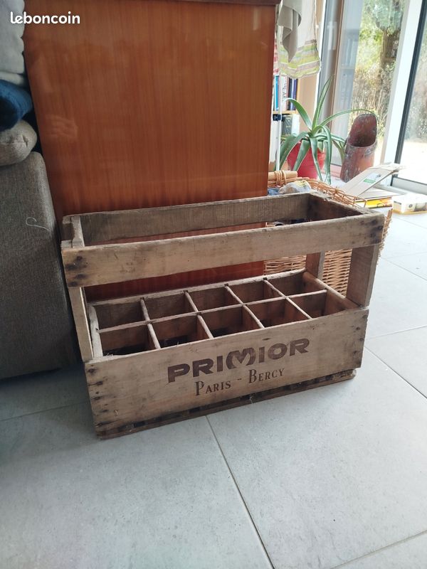Caisse à bouteilles en bois primior (image 1)