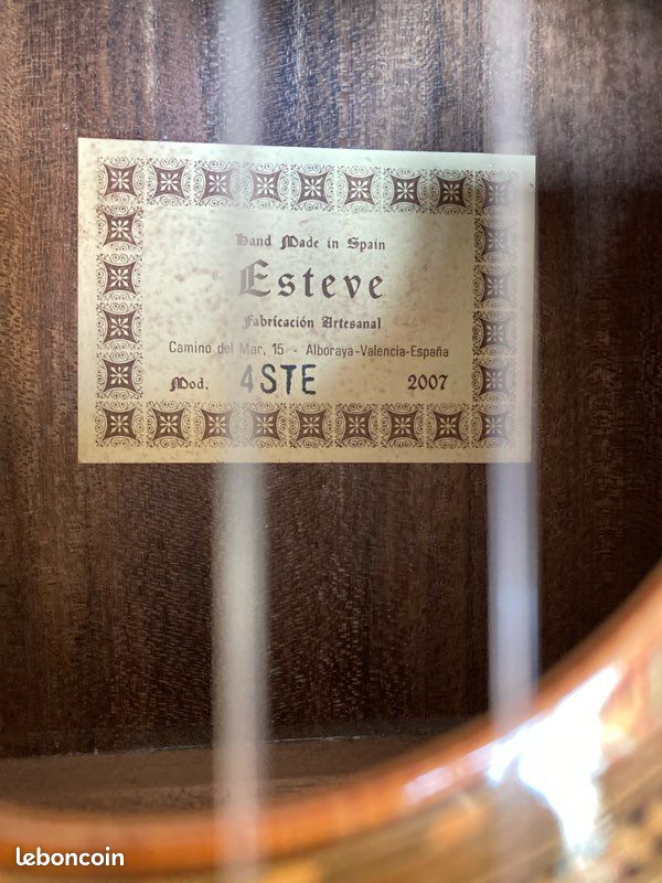 Guitare classique Esteve 4STE 4/4 (image 4)