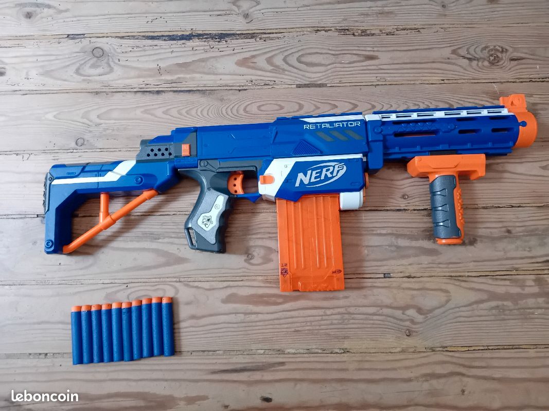 Nerf Retaliator + 12 balles (image 1)