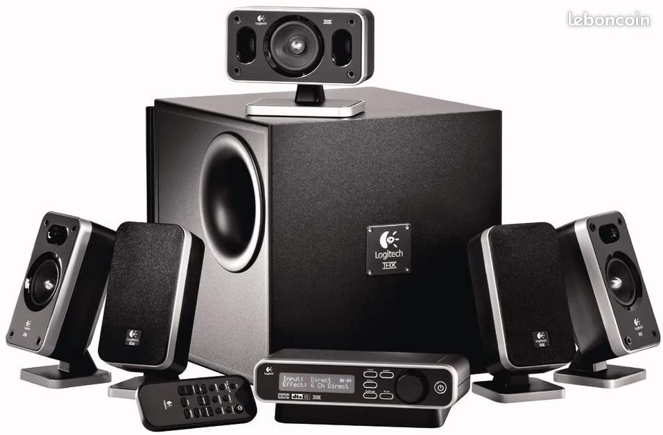 Enceintes Logitech Z-5400 Home Cinema PC 5.1 (image 1)