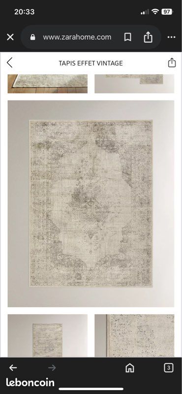 Tapis effet vintage Zara Home (image 3)
