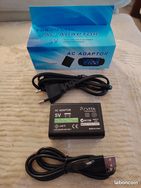 Chargeur Région Libre Pour PS Vita PCH-2000 - 128 Go - Occasion Bon état
