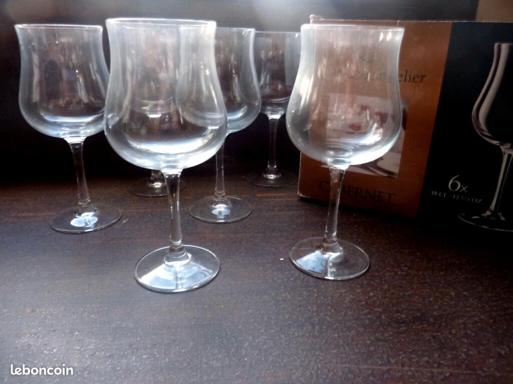 Chef et Sommelier - Arcoroc - Carton Neuf de 6 Verres à vin (image 11)