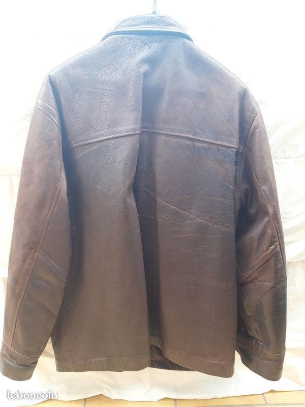 Divers veste cuir bonne état homme (image 12)