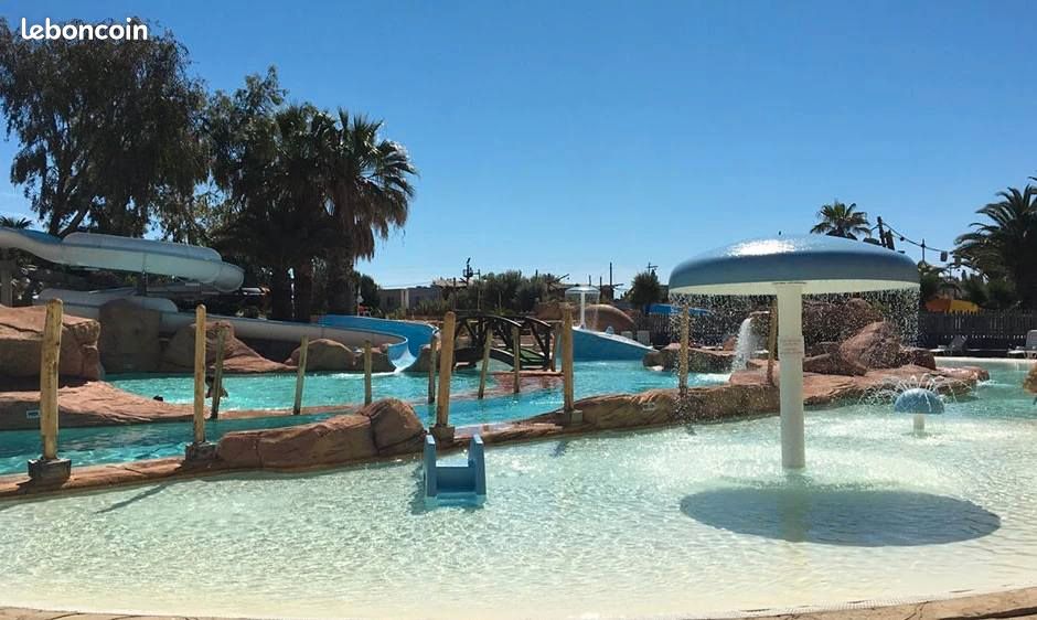 🌴 Mobil-home 2 chambres 4 personnes à louer au Cap d’Agde – Camping 4 étoiles Les Sables d’Or Village Club - Parc aquatique Pirates World 🌊 (image 4)