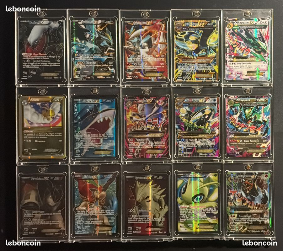 Lot Cadeau 40 Cartes Officielles Françaises – 1 Ultra Rare EX/Méga Texturée Garantie, Sans Doublon