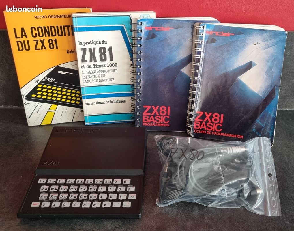 Sinclair ZX81 – 1981 | Informatique Annecy et agglomération 2A à Zaide