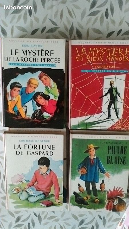 Lot 29 biblio rose verte (image 3)