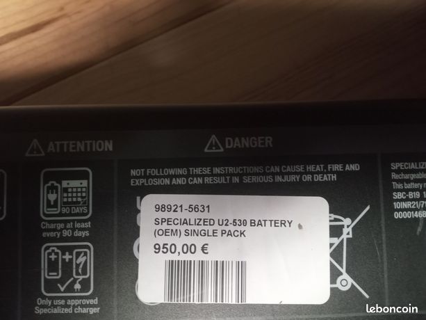 Specialized U2 Battery 530 Wh | Maximale Power für Turbo E-Bikes