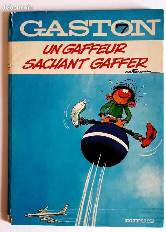 Bd gaston lagaffe n°7 franquin ed 1973 (image 1)