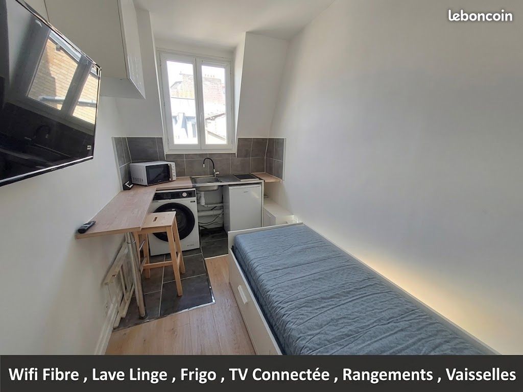 Appartement 1 pièce 11 m² · à Paris · 10,5 m² · 1 000 €/mois