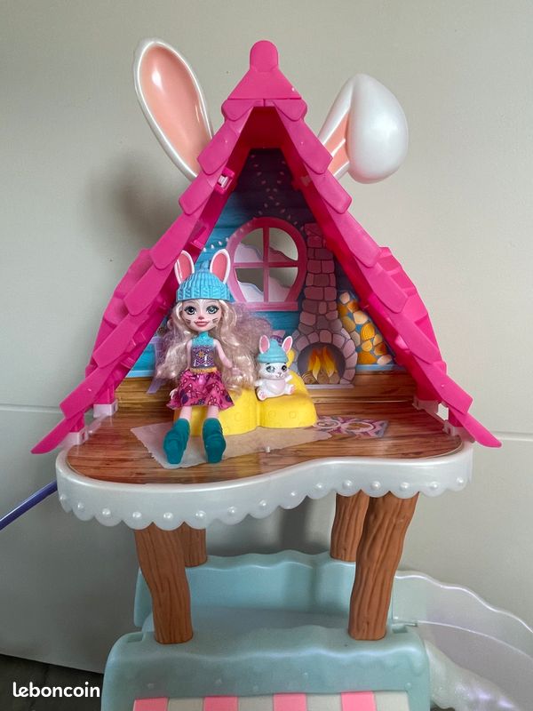 Maison chalet des neiges de Bevy Lapin enchantimals (image 3)