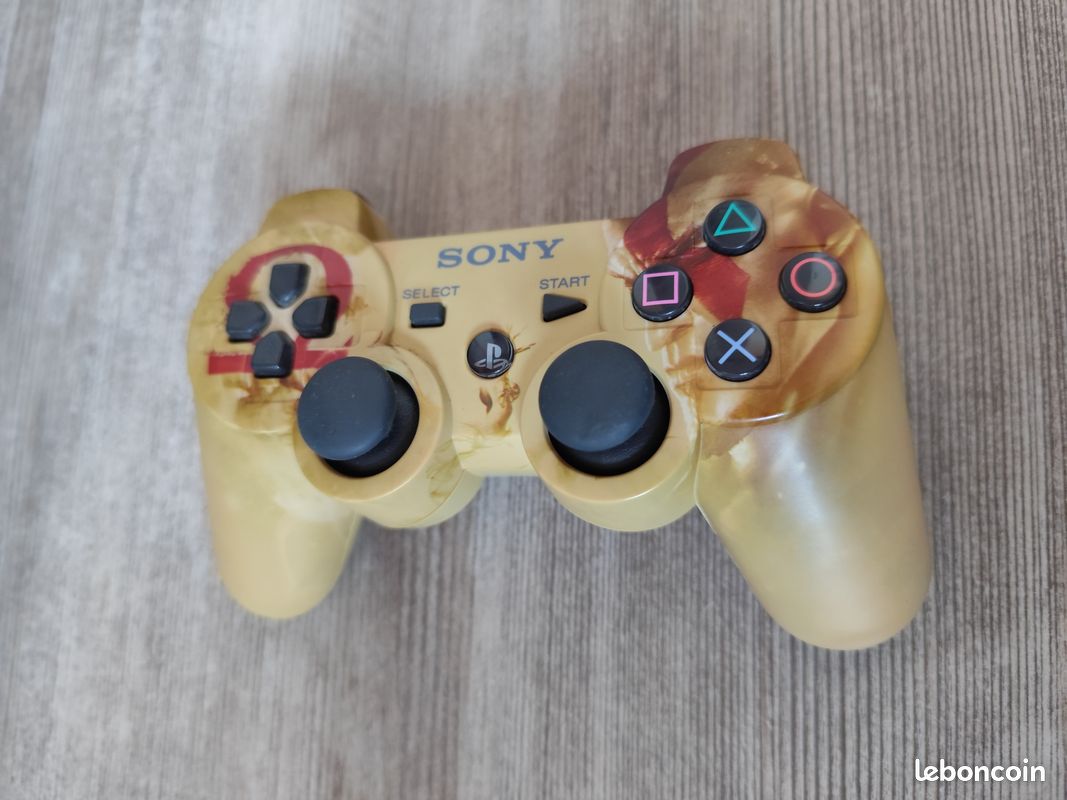 Manette PS3 Dual Shock 3 'God of War : Ascension' - édition spéciale