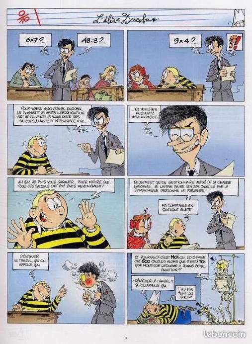 BD EO l'élève Ducobu N°16 confisqués Godi - Zidrou (image 2)