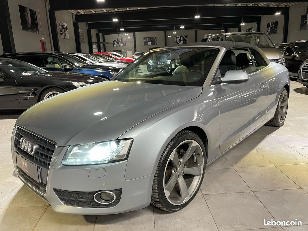Audi A5 cabriolet 2.0 TDI 163ch S-line "2013/carnet d'entretien" (image 1)