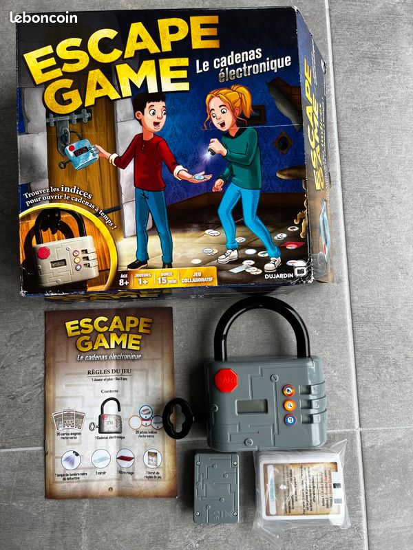 Jeu escape game le cadenas électronique (image 1)