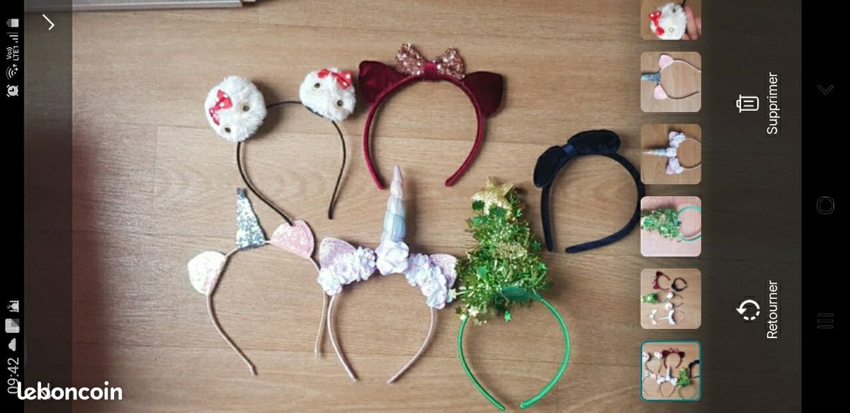 Lot de 6 serre tête pour fille (image 5)