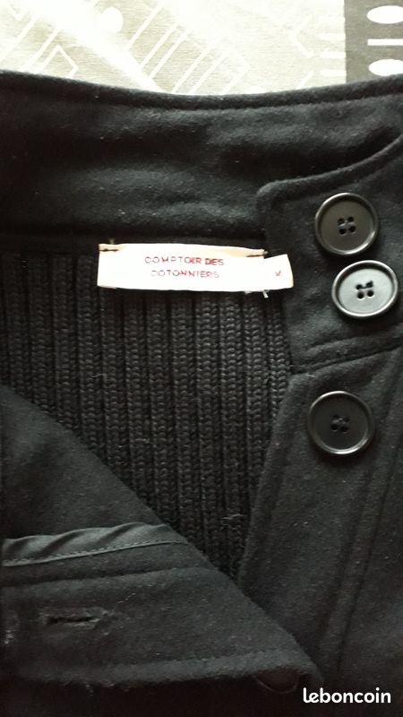 Veste noire Comptoir des cotonniers (image 4)