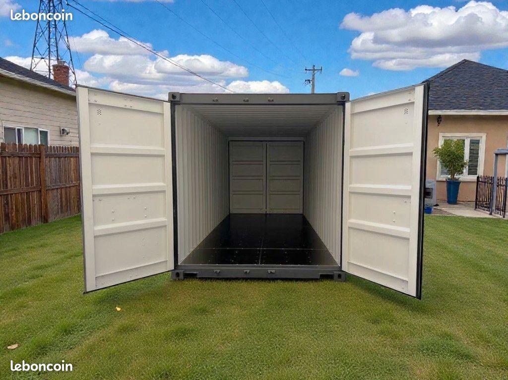 🌿 Conteneur maritime – Idéal abri de jardin / stockage - Plusieurs tailles et états disponibles⁢⁫⁯‌⁬⁠⁭‍⁪⁬⁢​⁠‍⁪ (image 4)
