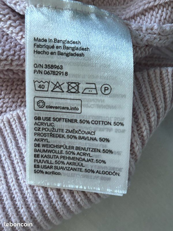Pull coton H & M (image 3)