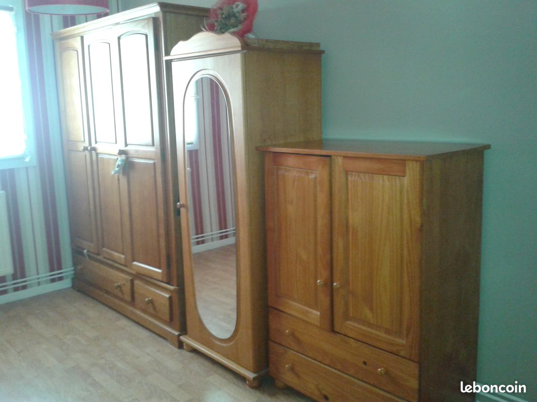 Meubles en bois en pin miele (image 3)