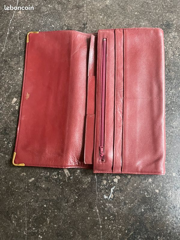 Porte documents Cartier en cuir Accessoires Bagagerie