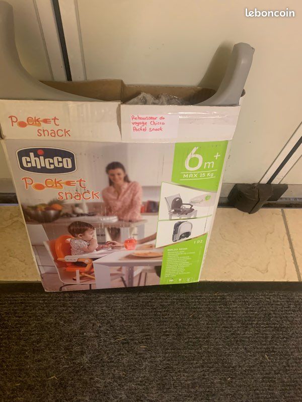 Réhausseur de chaise de voyage chicco (image 1)