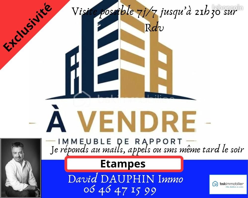 Immeuble 8 pièces 175 m² · à Étampes · 175 m² · 470 000 €