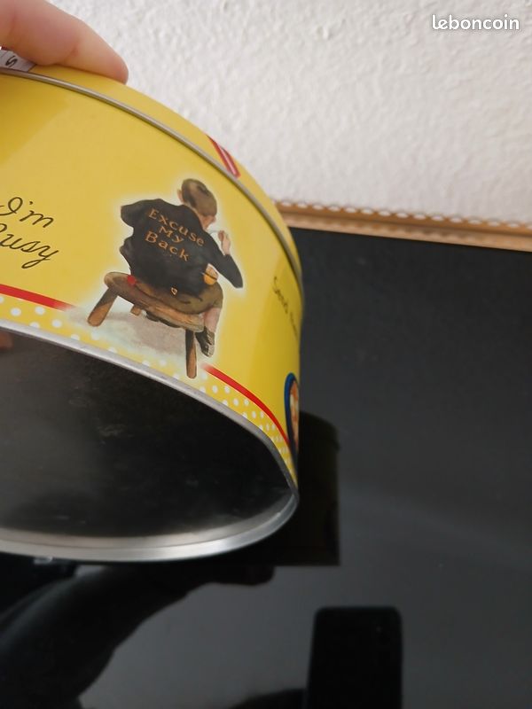 Boite métal céréales (Corn Flakes de Kellog's) (image 15)