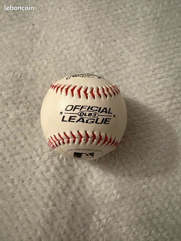 Rawlings OLB3 Lot de 3 balles de Baseball de la Ligue Officielle