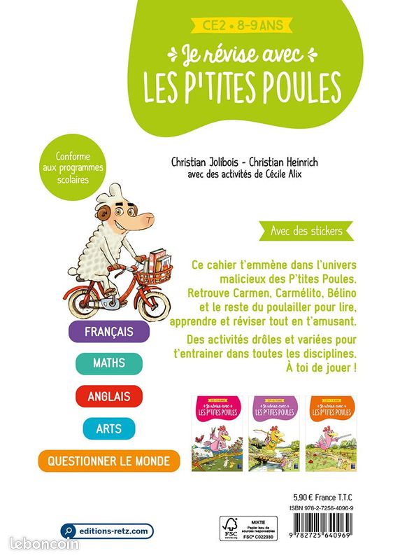 Je revise avec les p'tites poules 8-9 ans (image 2)