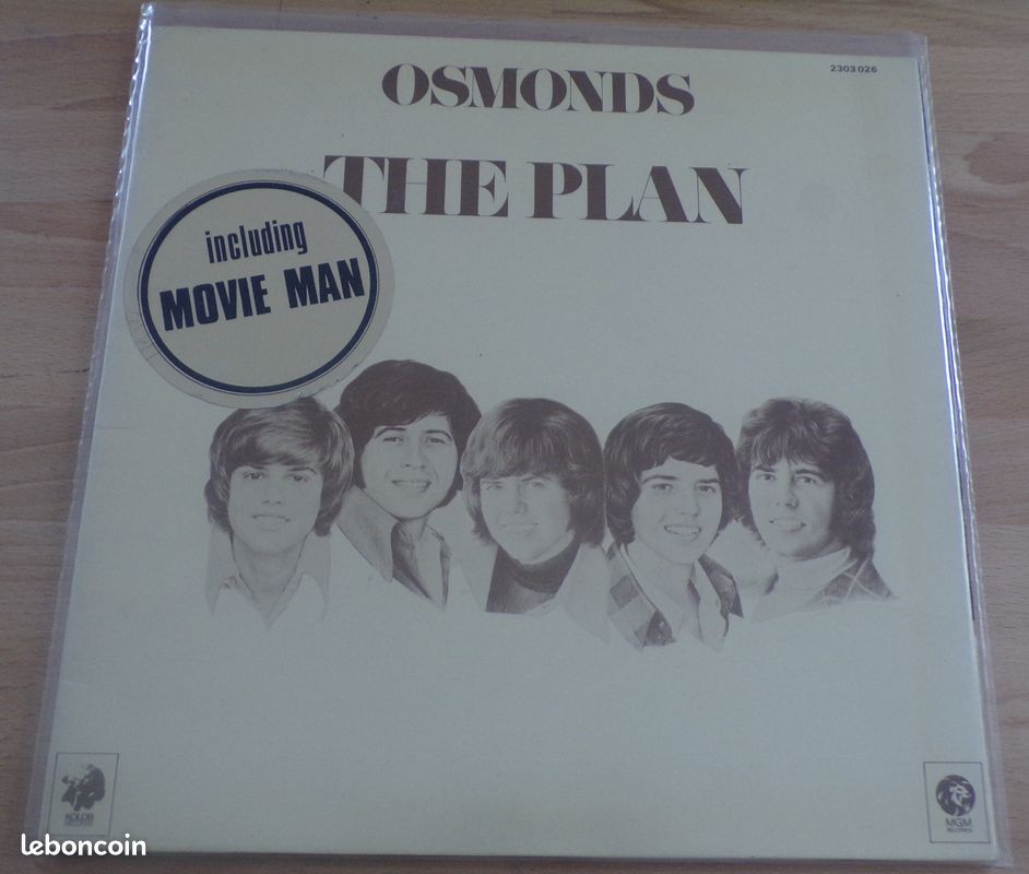 Vinyle 33T - Osmonds –The Plan (image 8)