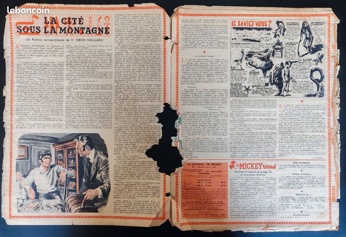 LE JOURNAL DE Mickey N° 3711 - 2 Août 2023 / Bienvenue Dans La Jungle