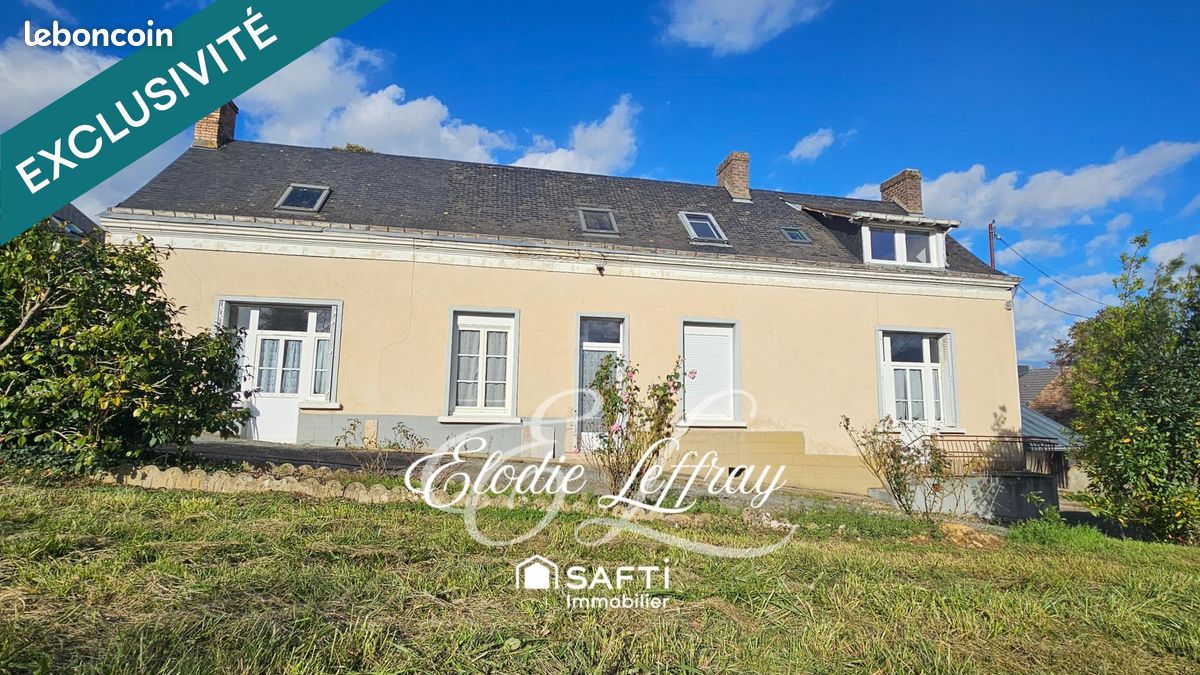 Maison 6 pièces 130 m² · à Yvré-le-Pôlin · 130 m² · 184 000 €