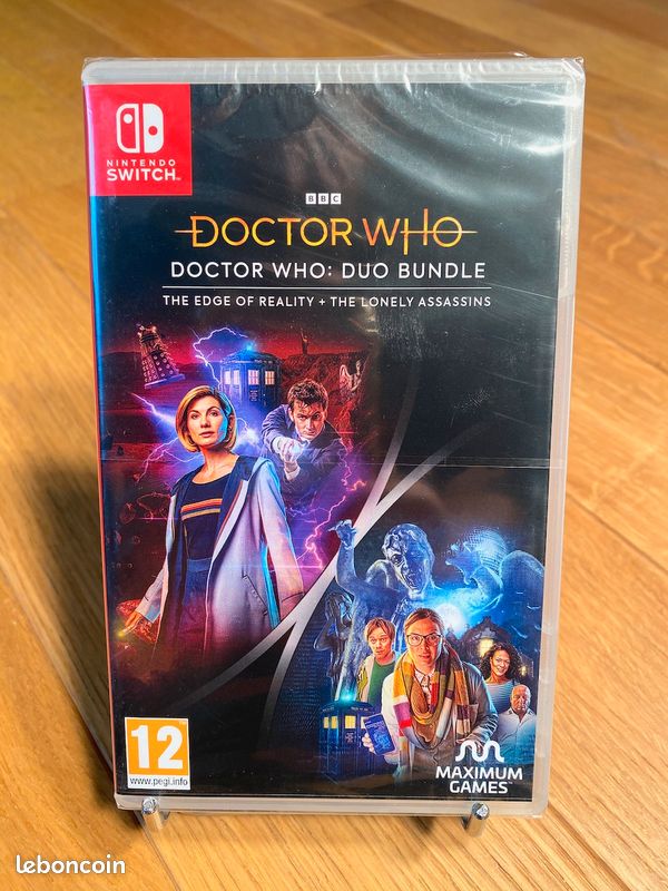 Jeu Doctor Who: Duo Bundle – Version Nintendo Switch, Neuf Sous Blister, Genre Action-aventure