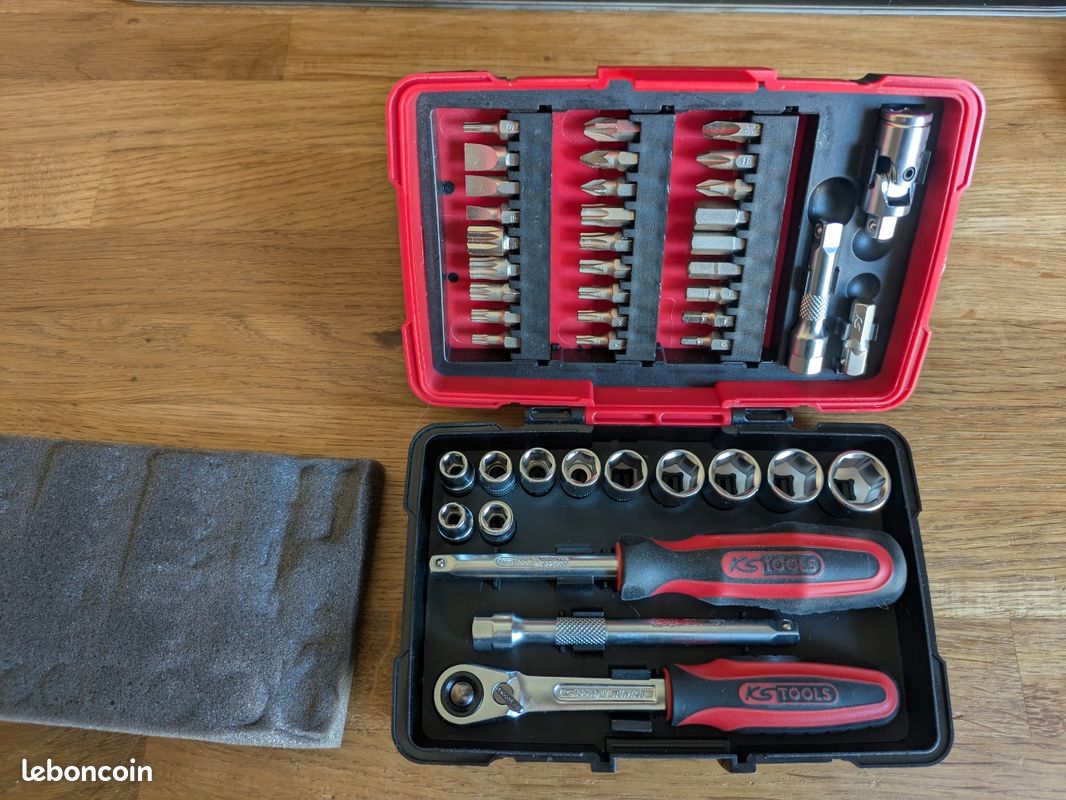 Coffret de douilles et accessoires ULTIMATE® 1/4'' - 27 pièces KS TOOLS