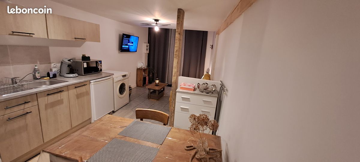 Gîte T2 40m2 à ST JULIEN L'ARS, meublé et rénové (image 2)