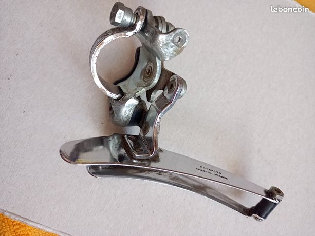 Dérailleur avant HURET vélo vintage course 1950s