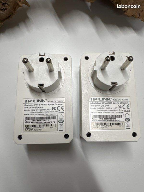 Prises CPL TPLink comme neuves AV500 (image 3)