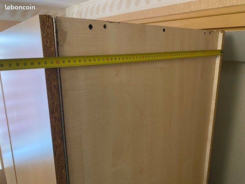 Armoire avec penderie 2mx1,26mx62cm (image 3)