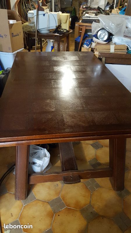 TABLE RUSTIQUE 2700 x 1000 mm (image 1)