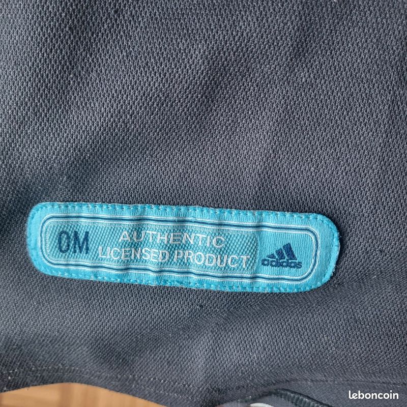 Fanion OM Olympique De Marseille Mini Maillot Saison 2001-2002 - Vintage Football Pennant